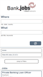 Mobile Screenshot of bank.jobs