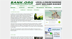 Desktop Screenshot of bank.org